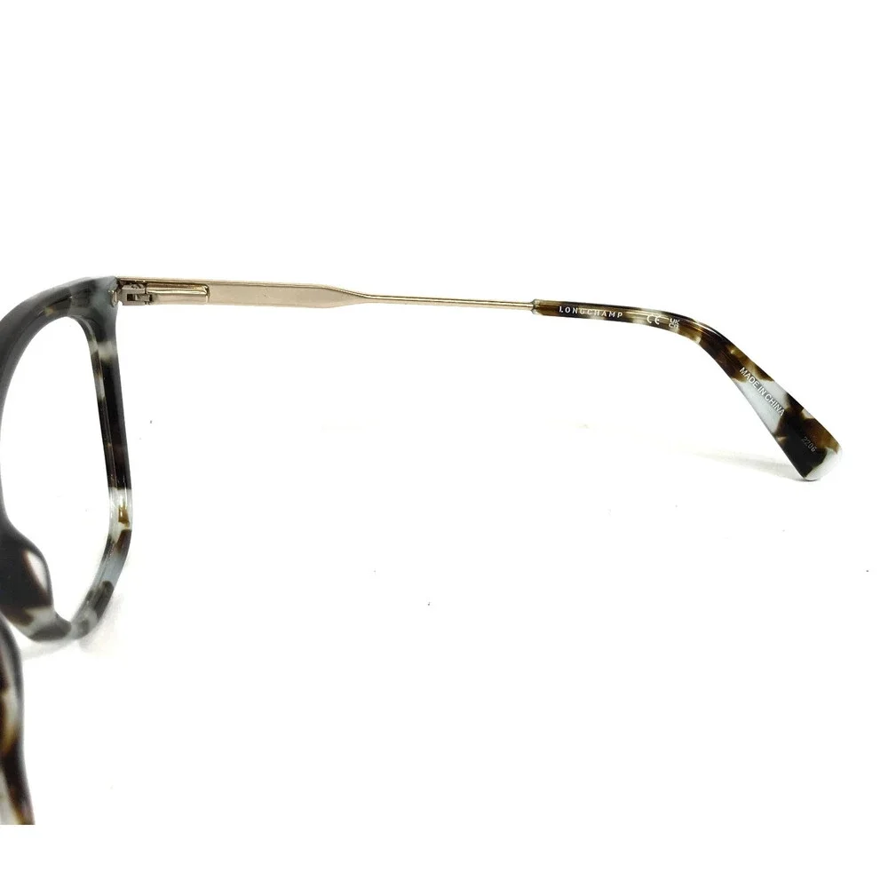 Longchamp Eyeglasses Frames LO2692 404 Gray Tortoise Gold Cat Eye 54-17-145